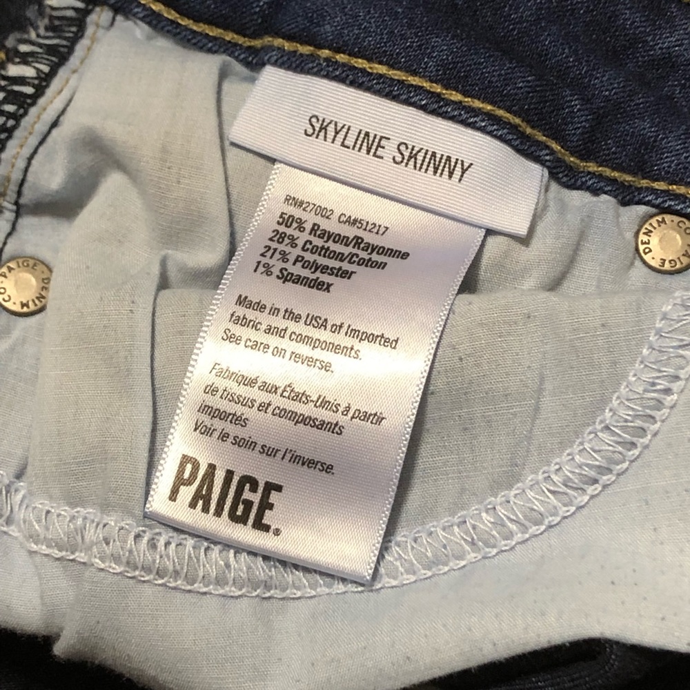 Paige Skyline Skinny Jeans - Picture 6 of 8